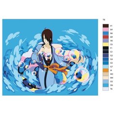 Картина по номерам Т 6" "Утаката", 80x100 см Brushes Paints