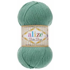 Пряжа Alize Baby best мята (463), 90%акрил/10%бамбук, 240м, 100г, 1шт