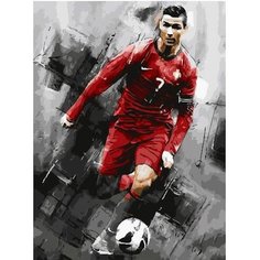 Картина по номерам Криштиану Роналду 40х50 см Hobby Home