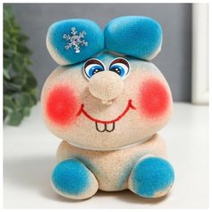 Растущая травка Экоживчик "Кролик синий" подарочная упаковка Noname