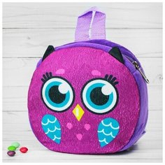 Рюкзак детский «Мудрая сова», 18х18 см Milo Toys