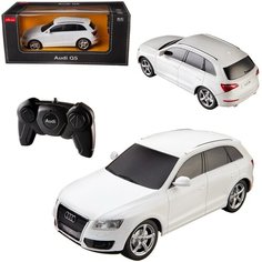 Машина р/у 1:24 AUDI Q5, размер машинки 19.5х9.0х7,0см, белая Rastar
