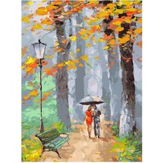 Картина по номерам Свидание в парке 40х50 см Hobby Home