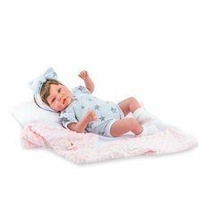 Кукла Marina and Pau 45 cм ANE мягконабивная с пледом в пакете (1240K)