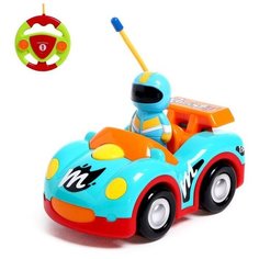 Машина радиоуправляемая «Гонка», работает от батареек, микс Noname