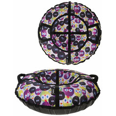 Тюбинг X-Match Люкс Ежики 90см многоцветный во8424-1