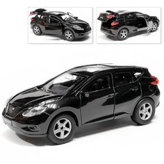 Машина Nissan Murano, инерционная, черный, Технопарк, 12 см