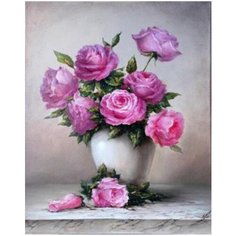 Картина по номерам Чайная роза 40х50 см Hobby Home