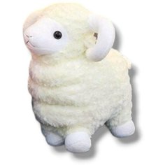 Мягкая игрушка Барашек 30 см белый китай
