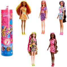 Кукла Mattel Barbie Color Reveal, HJX49 разноцветный