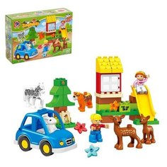 Конструктор "Зоопарк", 40 деталей Kids Home Toys