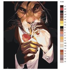 Картина по номерам X-222 "Фурри Мафия" 40х50 Brushes Paints