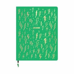 Дневник BG Лайт, "Zigzag", 1-11 класс, 48 листов, экокожа, фольга, декоративная фигурка из эмали на ляссе (Дик5т48 11589) BG®