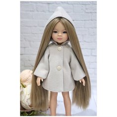 Одежда для кукол 32-35см Paola Reina, Vidal Rojas, Berjuan и др, Пальто для кукол, светло-бежевое Favoridolls