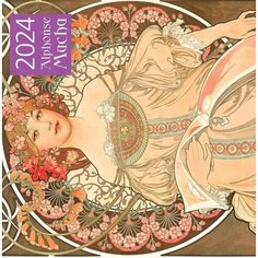 Альфонс Муха. Календарь настенный на 2024 год (300х300 мм) Эксмо