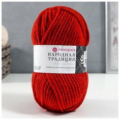 Пряжа "Народная традиция" 30% шерсть 70% акрил 100м/100гр (397-Керамика)./В упаковке шт: 1 Пехорка
