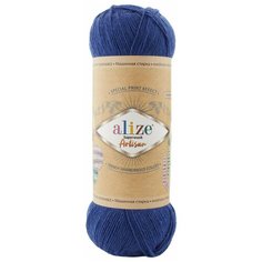 Пряжа Alize Superwash Artisan -2 шт, темно-синий (797), 420м/100г, 75% шерсть супервош, 25% полиамид /ализе супервош артизан/