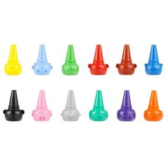 Мелки пластиковые Мульти-Пульти "Зверята", 12цв, на палец, картон (308912), 12 уп.