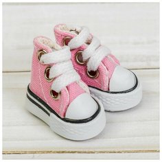 --- Кеды для кукол, длина подошвы 3,8 см, цвет розовый