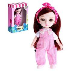 --- Кукла модная шарнирная "Варя" в комбинезоне