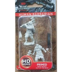 Человек Воин Варвар. Набор из 2 фигурок для настольных игр. ДнД / Dungeons & Dragons Нет бренда