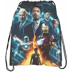 Мешок для обуви Железный человек - Iron Man № 12 Bugrikshop
