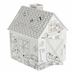 Домик-раскраска Ферма 3 в 1 Denco Store