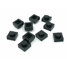 Lego Education 302426 Плитка 1х1 черная 50 шт.
