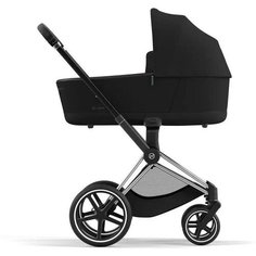 Универсальная коляска CBX by Cybex Priam IV Rosegold, 3 в 1, deep black, цвет шасси: Rosegold