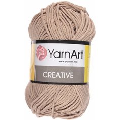 Пряжа YarnArt Creative серо-бежевый (234), 100%хлопок, 85м, 50г, 1шт
