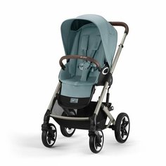 Коляска прогулочная Cybex Talos S Lux TPE Sky Blue с дождевиком и бампером