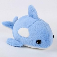 Мягкая игрушка "Касатка", 25 см, цвет синий Нет бренда