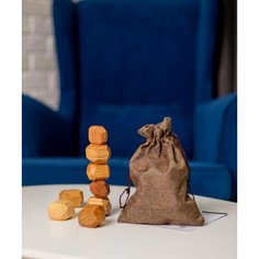 Развивающая настольная игра, туми иши, гора камней из дерева Papapilit