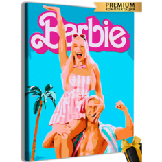 Картины по номерам Барби Barbie 40x50