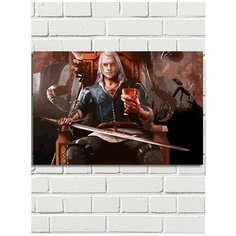 Картина по номерам сериал Ведьмак (Геральт) - 8245 Г 60x40