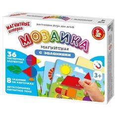 Магнитная игра "Мозаика магнитная с заданиями" Десятое королевство