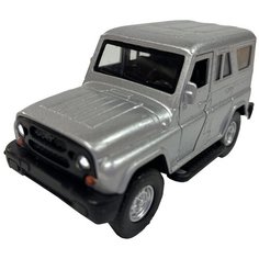 Игрушка машинка УАЗ- Хантер свет звук откр двери серый 1/36 Panawealth Inter Holdings