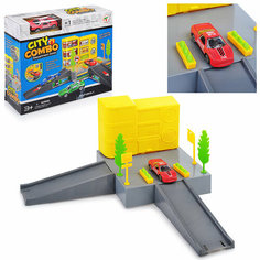 Парковка в комплекте машинка в коробке КНР