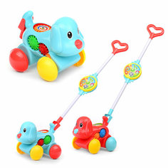 Каталка "Собачка" на батарейках, в сетке КНР