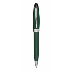 Шариковая ручка Aurora Ipsilon satin Green CT, в подарочной коробке