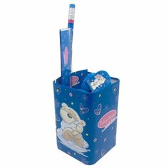 Подставка для письменных принадлежностей "Мишка", с наполнением 6 предметов Creative Studio