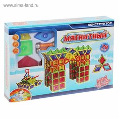 Конструктор магнитный, 78 деталей Россия