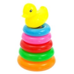 Пирамидка «Уточка», 5 колец Noname
