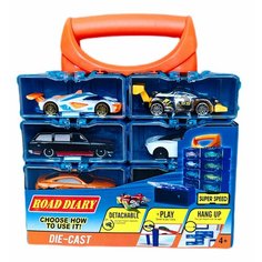 Набор маленьких гоночных машинок, 8 шт. в наборе, машинки металлические Нет бренда