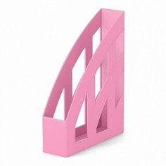 Лоток для бумаг вертикальный 75 мм, Office, Pastel, розовый Erich Krause