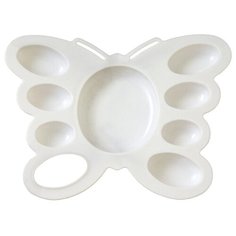 Палитра Бабочка Гамма, 8 ячеек, пластик, 8 штук Gamma