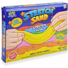Масса для лепки,"Stretch sand", в коробке Kosmos