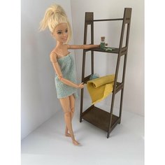 Мебель для кукол до 30 см Барби Ola la Home Этажерка игрушечная в ванную кукольный домик Вarbie