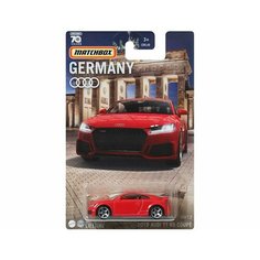 Машинка MATCHBOX 2019 AUDI TT RS COUPE Germany series 09/12 Mattel GVL49