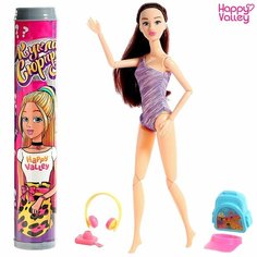 Кукла-сюрприз в тубусе, с аксессуарами, Happy Valley